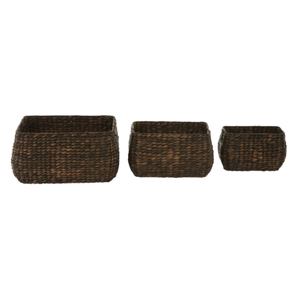 Sansibar Home 3-tlg. Korb-Set aus Korbgeflecht/Rattan | Wayfair.de